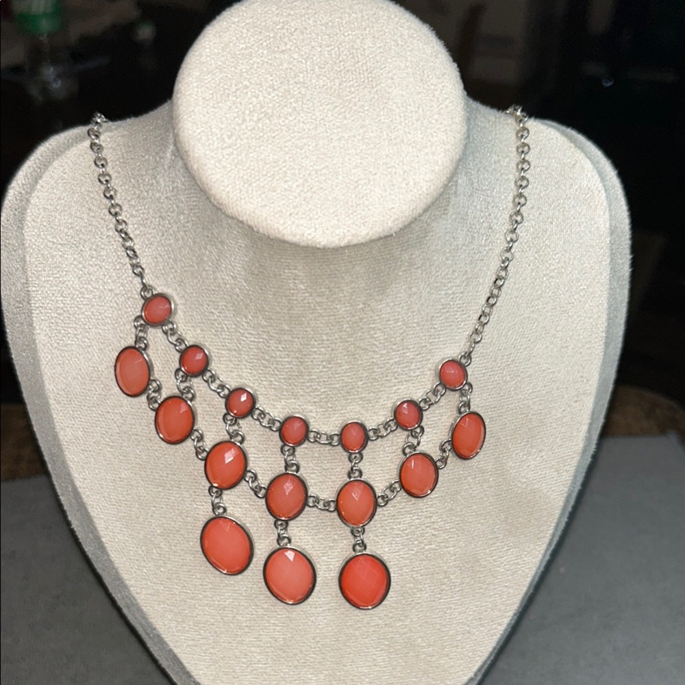 Elegant Coral Necklace